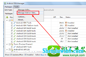 win10ϵͳandroid sdk manager ޷µĽ