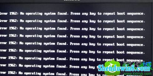 win10ϵͳʼǱʾerror1962no operating systen foundĽ