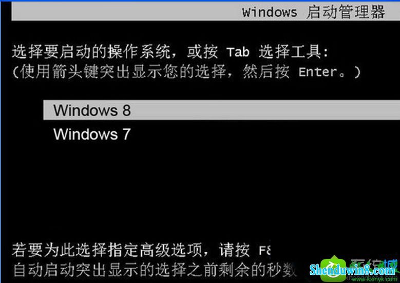 win8.1ϵͳװwin8˫ϵͳ󿪻˵ֹϵĽ