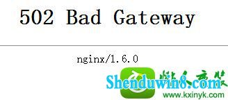 win8.1ϵͳҳ502 bad gatewayĽ