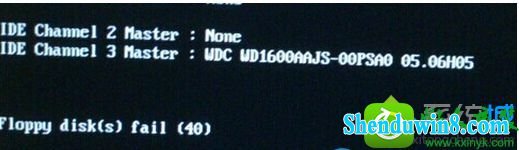 win8.1ϵͳʾfloppy disk fail 40Ľ