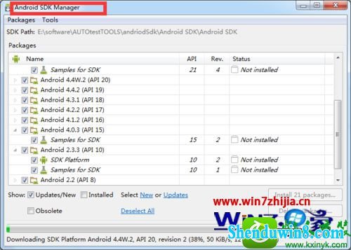 win10ϵͳAndriod sdK Manager޷µĽ