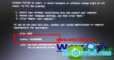 win8.1ϵͳʾ0xc0000098Ľ