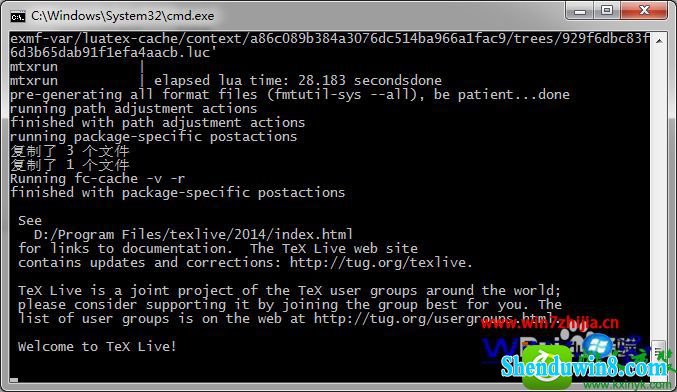win8.1ϵͳװTexlive2014 Ĳ